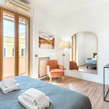 Vaticano-metro A 1 Min, Urban Rooftop Apartment Rome